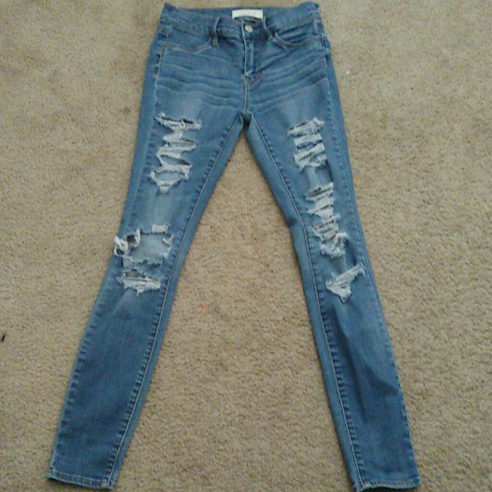 Pacsun Skinny Ripped Jeggings